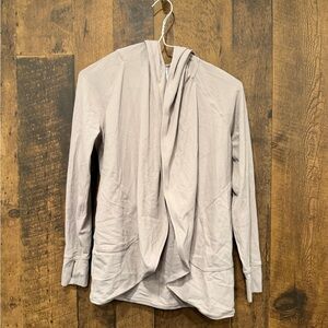 Ivivva by lululemon dusty lavender wrap cardigan size 8 EUC
